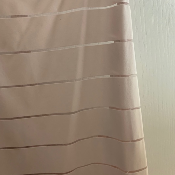 Athleta pink and sheer striped workout tank - Picture 4 of 5